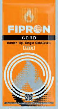 CORD FIPRON CORD'un 1 metres kapalı hac mlerde 50 l treden 300 l treye kadar alanı koruma altına almakla beraber,