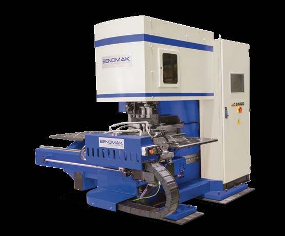 BPP CNC PUNCHING MACHINE CNC ZIMBA MAKİNESİ For BPP 80 model, plate positioning with standard programming is limited to 1000x500 sized and 100kg weight part.