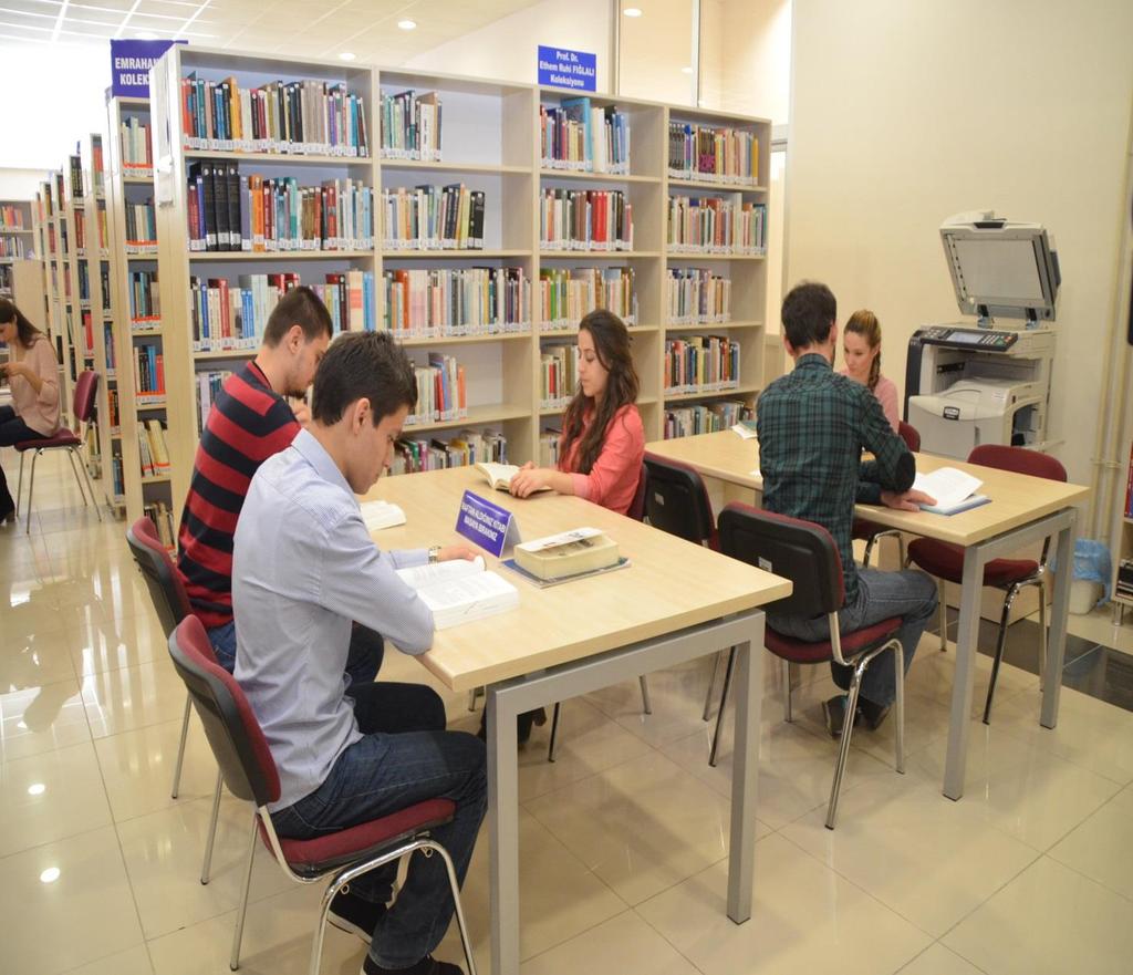 5- Mehmet Akif Ersoy Üniversitesi Bilgi ve Teknoloji Kaynakları a) Kütüphane Kaynakları Bölümü Basılı Kitap e-kitap e-dergi