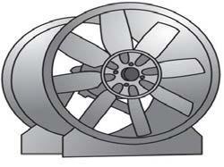 FANLAR Fan Temel Kavramları Basınç farkı oluşturarak hava veya diğer gazların akışını sağlayan