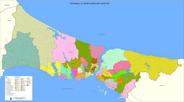 Nüfus :Ekim 2000 sayım sonuçları itibariyle 67.803.927 kiģilik Türkiye nüfusu içinde 10.018.735 kiģi ile %15 dir.