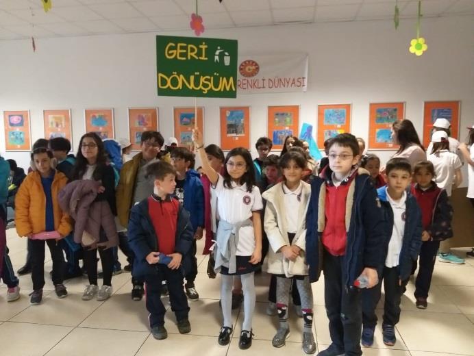 barındıran ve Ankara da faaliyet gösteren tüm resmi/özel ilkokul ve ortaokul öğrencilerini kapsayan "Öğrenci Çevre Etki Değerlendirme Çalıştayı" na katıldılar.