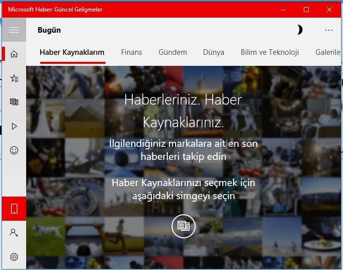 Windows 10 Uygulaması: Haber Haberler uygulaması Web üzerindeki çeşitli kaynaklardan toplanan haberleri sunar. Tüm dünyadan günün önemli olaylarına ve son dakika haberlerine bakın.