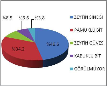 25 Şekil 11. Üreticilerin yaprak analizi yaptırma durumunun dağılımı. Üreticilerin % 94.7 si yaprak analizi yaptırmazken, % 5.2 si yaptırmıştır.