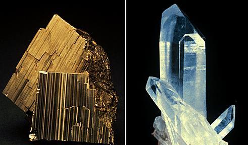 KRİSTAL SİSTEMLERİ KRİSTALLER Kristaller nadiren ideal şekillerde gelişir.