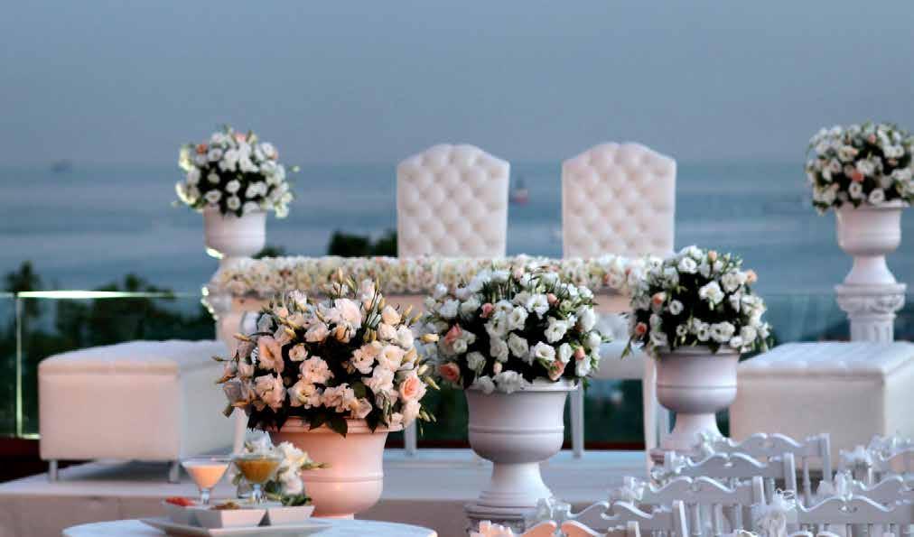 Best of all, with the Hilton Honors program, you can earn points valid toward your next stay with Hilton. Contact our wedding planner Ms. Anıl Birlik, anil.