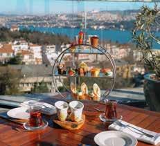 Then visit the on the 14 th floor for your afternoon tea consisting of sweet delicacies and pastries, while enjoying magnificent Bosphorus views. Massage & Afternoon Tea Experience Every day 3:00 p.m. 6:00 p.