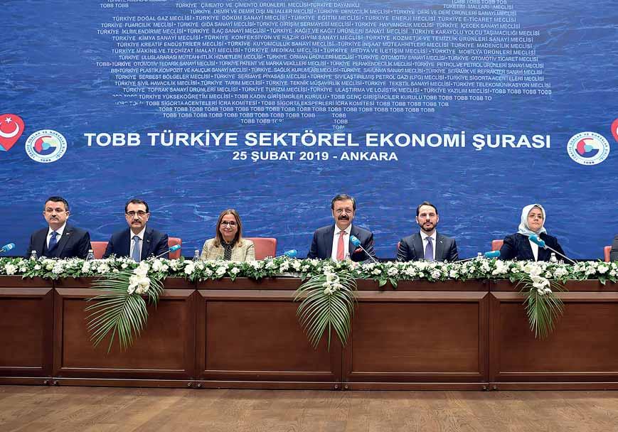 KAPAK Türkiye Odalar ve Borsalar Birliği (TOBB) Türkiye Sektörel Ekonomi Şurası TOBB Başkanı M. Rifat Hisarcıklıoğlu'nun ev sahipliğinde TOBB İkiz Kuleler'de gerçekleştirildi.