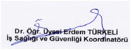 İÇ KONTROL GÜVENCE BEYANI Birim yöneticisi olarak yetkim dahilinde; Bu raporda yer alan bilgilerin güvenilir, tam ve doğru olduğunu beyan ederim.