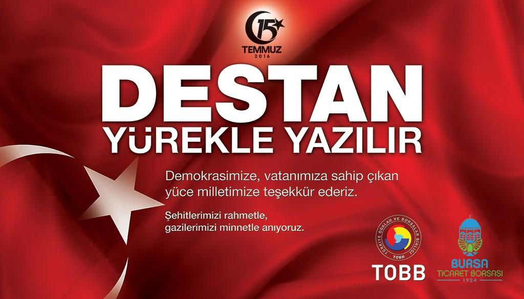 Türk Silahlı Kuvvetleri içerisine sızmış FETÖ mensubu bir grup tarafından Genel Kurmay Başkanlığı Karargahı nda başlatılan darbe girişimi, tüm yurtta üzerinden 24 saat geçmeden başarılı bir şekilde