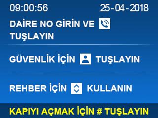 6. Çalışma Şekli 6.1 Ana Ekran Standby modundayken, herhangi bir nesne algılandığı zaman aşağıdaki gibi ekran görülür (buton ışıkları yanar) Uyarı: IR sensor çalışma mesafesi 700mm.