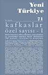 Kafkasya Calışmaları - Sosyal Bilimler Dergisi / Journal of Caucasian Studies (JOCAS) Mart / March 2016, Yıl / Vol.