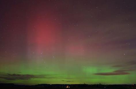 Işıkları-Aurora Borealis North Plains,