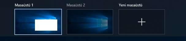 Sanal Masaüstü İçin Kısayollar Yeni bir sanal masaüstü oluşturmak için Windows + CTRL + D klavye kısayolunu kullanın.