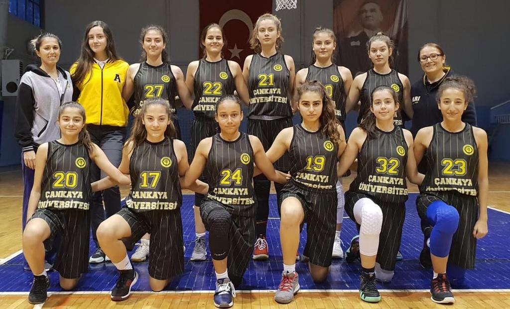ÖĞRENCİMİZİ KUTLUYORUZ 8A sınıfı öğrencimiz Deniz Aşıkoğlu, Çankaya Üniversitesi Kız Basketbol (U14) takımında ligi tamamlayarak Ankara Şampiyonu oldular ve Nisan ayı sonunda yapılacak olan Türkiye