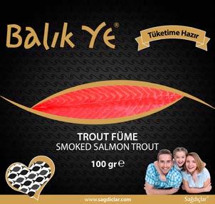 Salmon Trout : 200 gr.