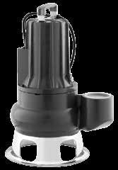 106 Wilo TP-P Kirli Su ve Foseptik için Trifaze Dalgıç Pompalar Yapı Kirli veya foseptik karışmış sular için portatif ya da sabit montajlı dalgıç pompa Uygulama Kirlenmiş, içinde foseptik, katı