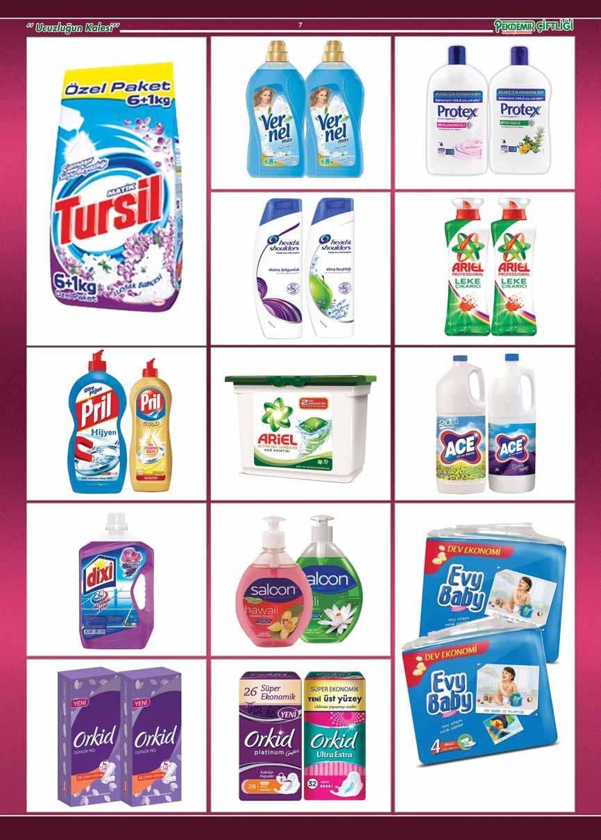 Tursil Matik Leylak 6+1 Vernel Max 1 Protex S v Sabun 1800 ml. RAF FİYATI 9,90 RAF FİYATI 13,90 %40 5,90 %32 9,49 H&S fiampuan 600 ml. Ariel Leke Ç kar c 1 lt.