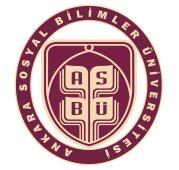 Ek 2: ANKARA SOSYAL BİLİMLER ÜNİVERSİTESİ LİSANS PROGRAMLARI ÇİFT ANADAL/ YANDAL BAŞVURU FORMU DOUBLE MAJOR / MINOR APPLICATION FORM Başvuru Dönemi / Application Semester 20-20 Güz/Fall Bahar/Spring