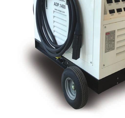 ADP1400 60 kva 115/200V, 400Hz AC çıkış 1,600A DC start 28,5V DC 1,200A sürekli Elektrikli NATO Stok No: 6115270511678 Arel üretimi, 70kW, fırçasız, senkron motor Yıldız