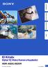 İçindekiler Çalışma Arama Ayarlar Arama Dizin. El Kitabı. Dijital YÇ Video Kamera Kaydedici HDR-AS30/AS30V. 2013 Sony Corporation 4-477-528-82(1)