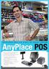 AnyPlace POS. Bir Toshiba Global Commerce Solutions şirketidir.