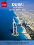 DUBAI. 3 gece (İstanbul Çıkışlı) 28-31 MART 2013 AY DAN TURİZM