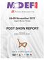 2013 Post Show Report