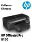 Kullanım Kılavuzu. HP Oﬃcejet Pro 8100