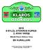 2015 9 EYLÜL OTOKROS KUPASI 2. AYAK YARIŞI. Mahalli Klaros Otokros Yarışı EK KURALLARI