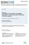 Working Paper Gelir Dağılımı-Tasarruf Ilişkisi: Kayserideki Girişimcilerin Tasarruf Davranışlarını Belirlemeye Yönelik Bir Uygulama