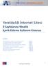 YereldeAB İnternet Sitesi İl Sayfalarına Yönelik İçerik Ekleme Kullanım Kılavuzu