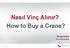 Nasıl Vinç Alınır? How to Buy a Crane? Recep Çimen Vice President
