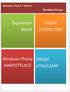 Expression Blend VISUAL STUDIO 2010. Windows Phone MARKETPLACE ÖRNEK UYGULAMA