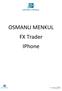 OSMANLI MENKUL FX Trader IPhone