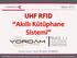 UHF RFID Akıllı Kütüphane Sistemi