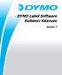 DYMO Label Software Kullanıcı Kılavuzu. Sürüm 7