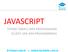 JAVASCRIPT İSTEMCİ TARAFLI WEB PROGRAMLAMA (CLIENT SIDE WEB PROGRAMMING)