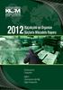 Kaçakçılık ve Organize Suçlarla Mücadele. 2012 Raporu