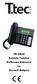 TK-4050 Kablolu Telefon Kullanma Kılavuzu ve Garanti Belgesi