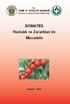 T.C. TARIM VE KÖYİŞLERİ BAKANLIĞI Koruma ve Kontrol Genel Müdürlüğü. DOMATES Hastalık ve Zararlıları ile Mücadele