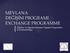 MEVLANA DEĞİŞİM PROGRAMI EXCHANGE PROGRAMME. Öğrenci ve Öğretim Elemanı Değişim Programları Koordinatörlüğü