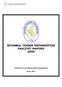 İSTANBUL TEKNİK ÜNİVERSİTESİ FAALİYET RAPORU 2006 STRATEJİ GELİŞTİRME DAİRE BAŞKANLIĞI