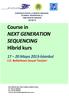 Course in NEXT GENERATION SEQUENCING Hibrid kurs