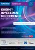 ENERGY INVESTMENT CONFERENCE