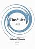 Tlos Lite v1.7.0 Kullanıcı Kılavuzu Nisan 2013