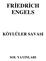 FRĐEDRĐCH ENGELS KÖYLÜLER SAVAŞI SOL YAYINLARI