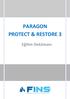 PARAGON PROTECT & RESTORE 3. Eğitim Dokümanı