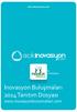 İnovasyon Buluşmaları 2014 Tanıtım Dosyası www.inovasyonbulusmalari.com