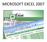 MİCROSOFT EXCEL 2007